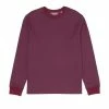 Brand new 🧨 Daniel Cremieux Signature Micro Stripe Long-Sleeve Tee Burgundy ⭐ -Cremieux Shop unnamed file 779