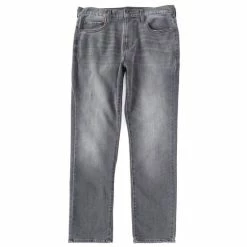 Deals 🥰 Cremieux 👖 Jeans Relaxed Straight Fit 5-Pocket 👖 Jeans Grey 👍