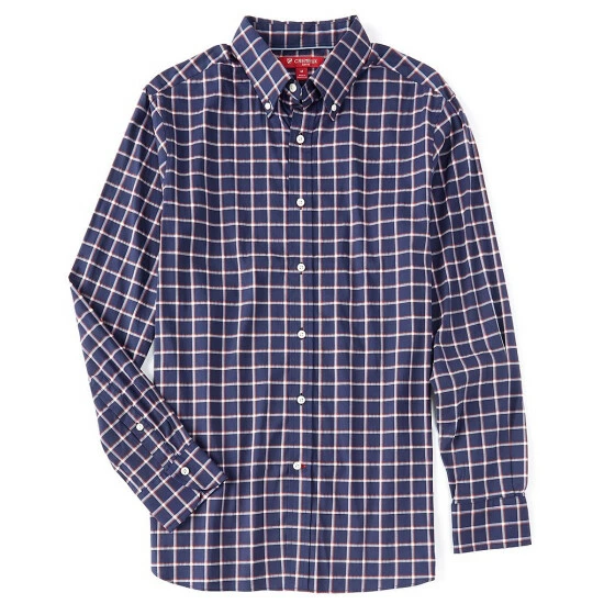 Hot Sale ๐ Cremieux Slim-Fit Plaid Flex Twill Long-Sleeve Woven ๐ Shirt Peacoat Blue ๐ฅฐ 4 Hot Sale ๐ Cremieux Slim-Fit Plaid Flex Twill Long-Sleeve Woven ๐ Shirt Peacoat Blue ๐ฅฐ - Image 2