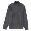 Coupon 🔔 Cremieux Suede Solid Quarter-Zip Pullover Charcoal Heather 🛒 -Cremieux Shop unnamed file 858