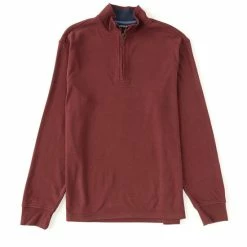 Coupon 🔔 Cremieux Suede Solid Quarter-Zip Pullover Charcoal Heather 🛒 -Cremieux Shop unnamed file 860