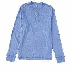 Buy 🎁 Cremieux Garment-Dyed Slub Henley Port Royale ✔️