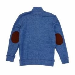 Promo 🎉 Cremieux French Rib Reversible Mockneck Pullover Indigo Heather 🔥 -Cremieux Shop unnamed file 869