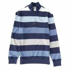 Cheapest 👍 Cremieux Suede Stripe Quarter-Zip Pullover Wine Heather 🎉 -Cremieux Shop unnamed file 896