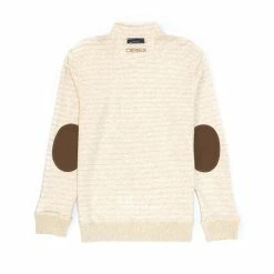 Best reviews of 🌟 Cremieux French Rib Reversible Mockneck Pullover Ecru Heather ❤️ -Cremieux Shop unnamed file 916