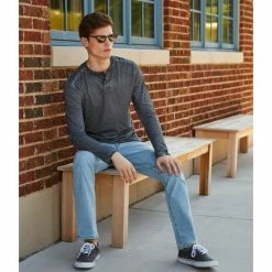 Promo ⭐ Cremieux 👖 Jeans Straight Fit 👖 Jeans Light Blue 😀 -Cremieux Shop unnamed file 927