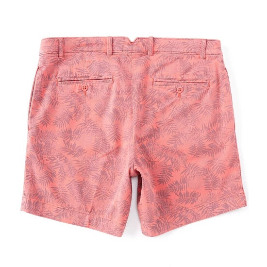 Outlet ✔️ Cremieux Soho Slim-Fit Palm Printed Garment-Dyed 7#double; Inseam Shorts Dusty Blue 👏 4 Outlet ✔️ Cremieux Soho Slim-Fit Palm Printed Garment-Dyed 7#double; Inseam Shorts Dusty Blue 👏 - Image 2