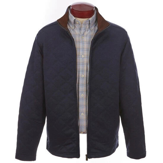 Promo โ๏ธ Cremieux Quilted Full-Zip Jacket Black Heather ๐ 5 Promo โ๏ธ Cremieux Quilted Full-Zip Jacket Black Heather ๐ - Image 3